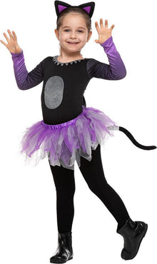 Spooktacular Creations Halloween Kind Mädchen Tutu Katze Rock Kostüm