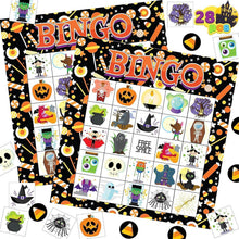 Halloween Bingo Spielkarten Set für Schul und