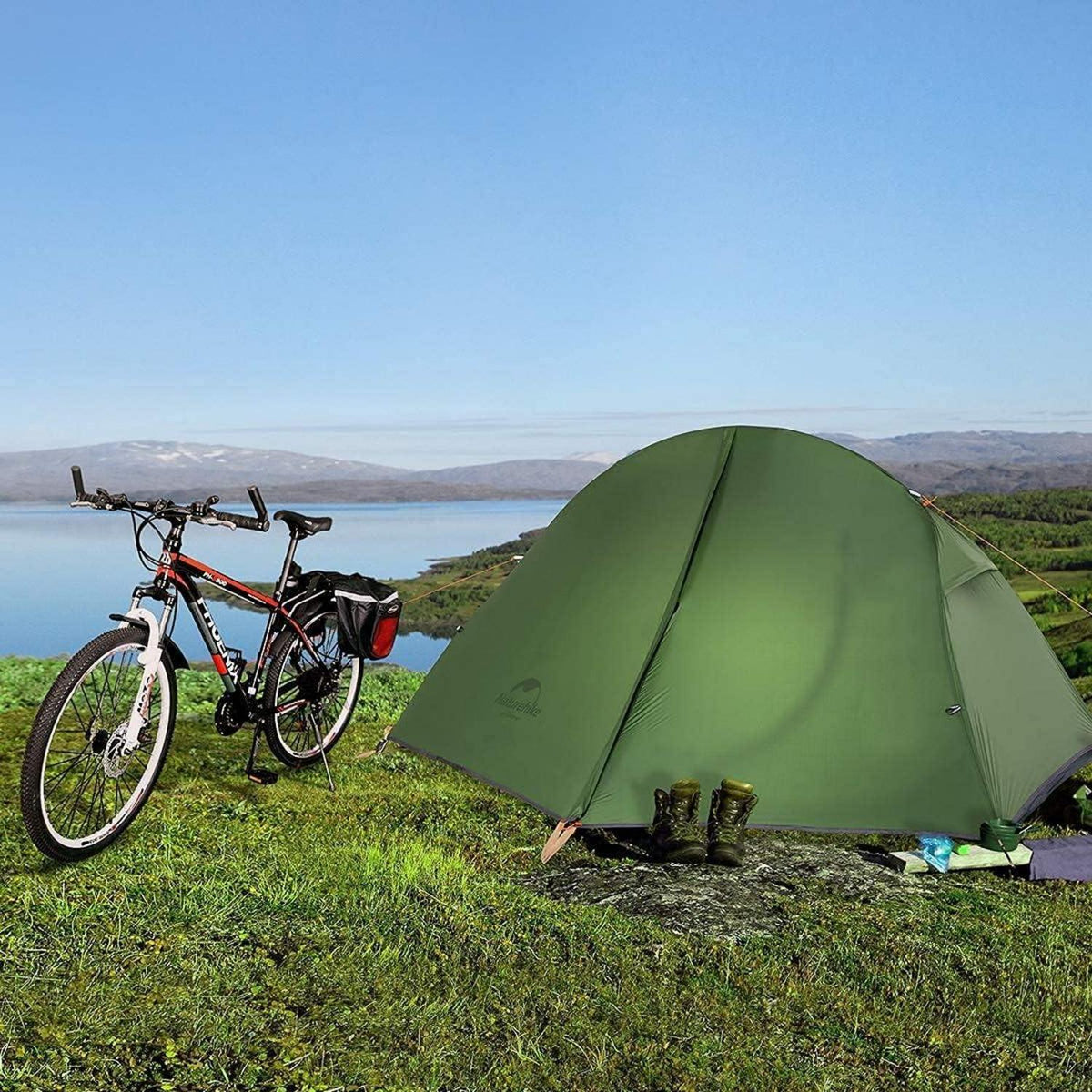 Naturehike Ultraleichtes 1-2 Personen Kuppelzelt wasserdicht und winddicht