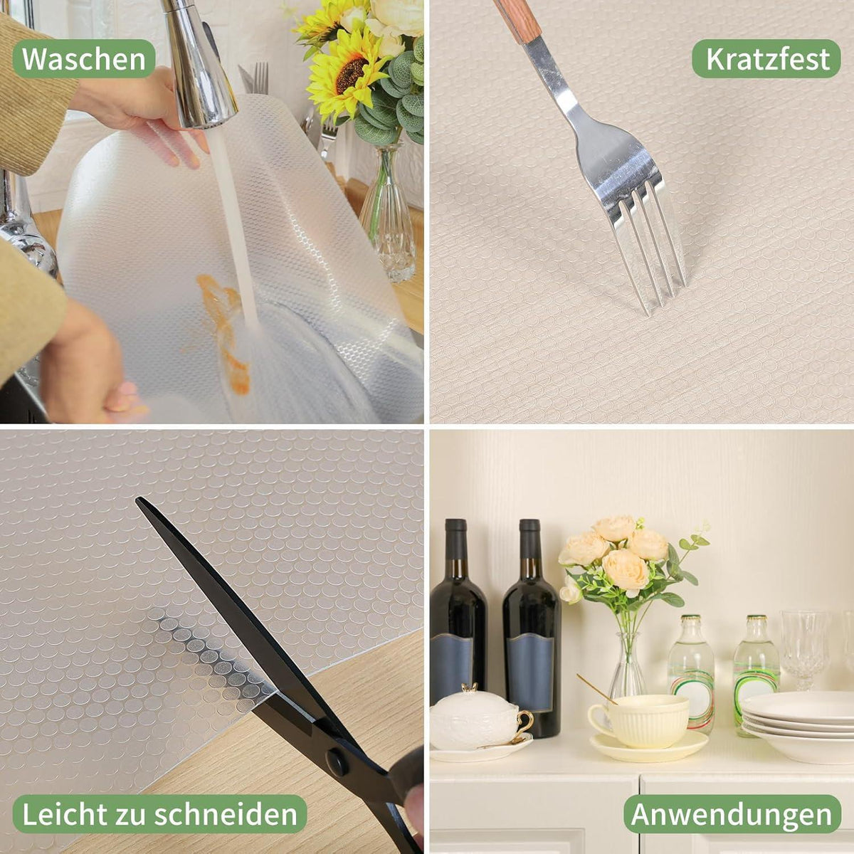 Schubladenmatte 60x600cm – Rutschfest & Zuschneidbar