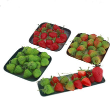 Künstliche Erdbeeren Realistische Simulation Dekoration 30
