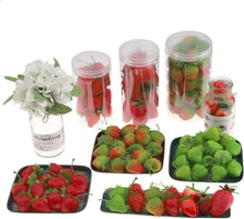 Künstliche Erdbeeren Set 30 Stück Realistisch Simulation