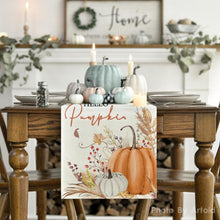 Artoid Mode Herbst Tischläufer Blumen Blätter Orange 40x140