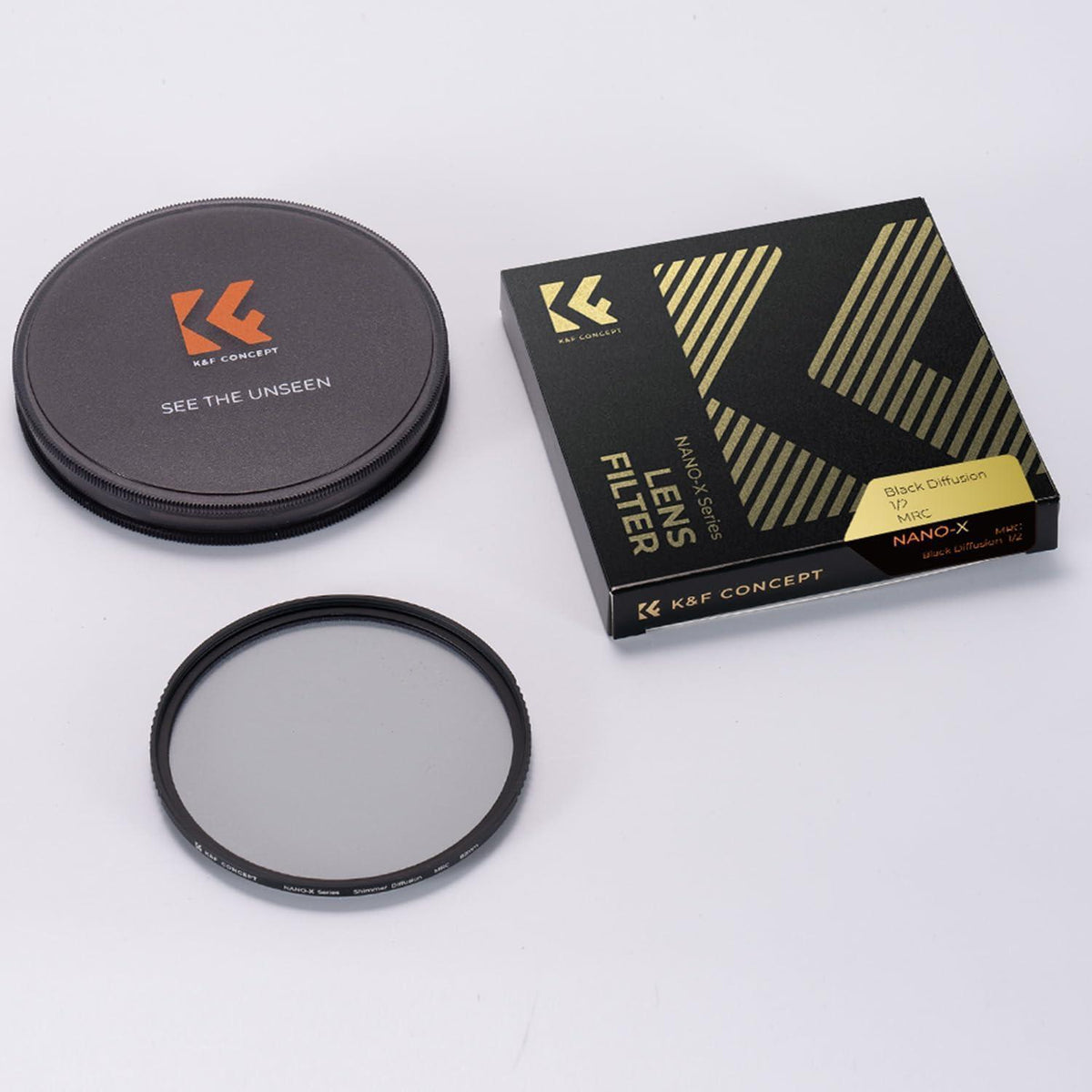 Black Mist Filter 52mm – Optisches Glas für Video & Portrait