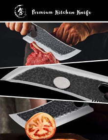 Hackmesser DRAGON RIOT Holzgriff Geschenkbox Profi Messer