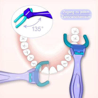 Extra-Reißfeste Aufsteckköpfe Halter Set 2 Halter +200 Aufsteckköpfe
