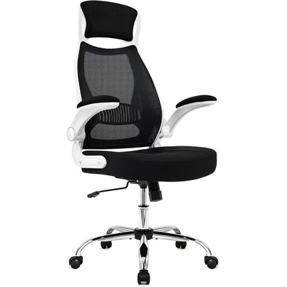 Ergonomischer Bürostuhl mit Armlehnen und Lendenwirbelstütze