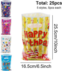 25 Cookie Partytüten Geburtstagstüten Kinder Geschenktüten