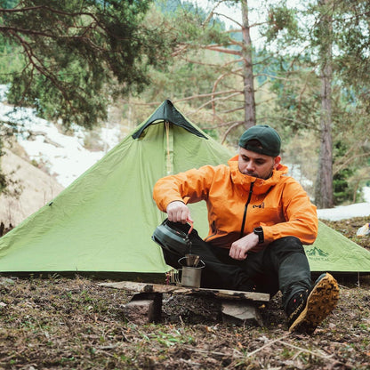 Ultraleichtes 1-Personen-Zelt, wasserdicht, für Radtouren und Trekking