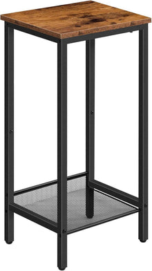 Beistelltisch mit Verstellbarer Netzablage Industrie-Design