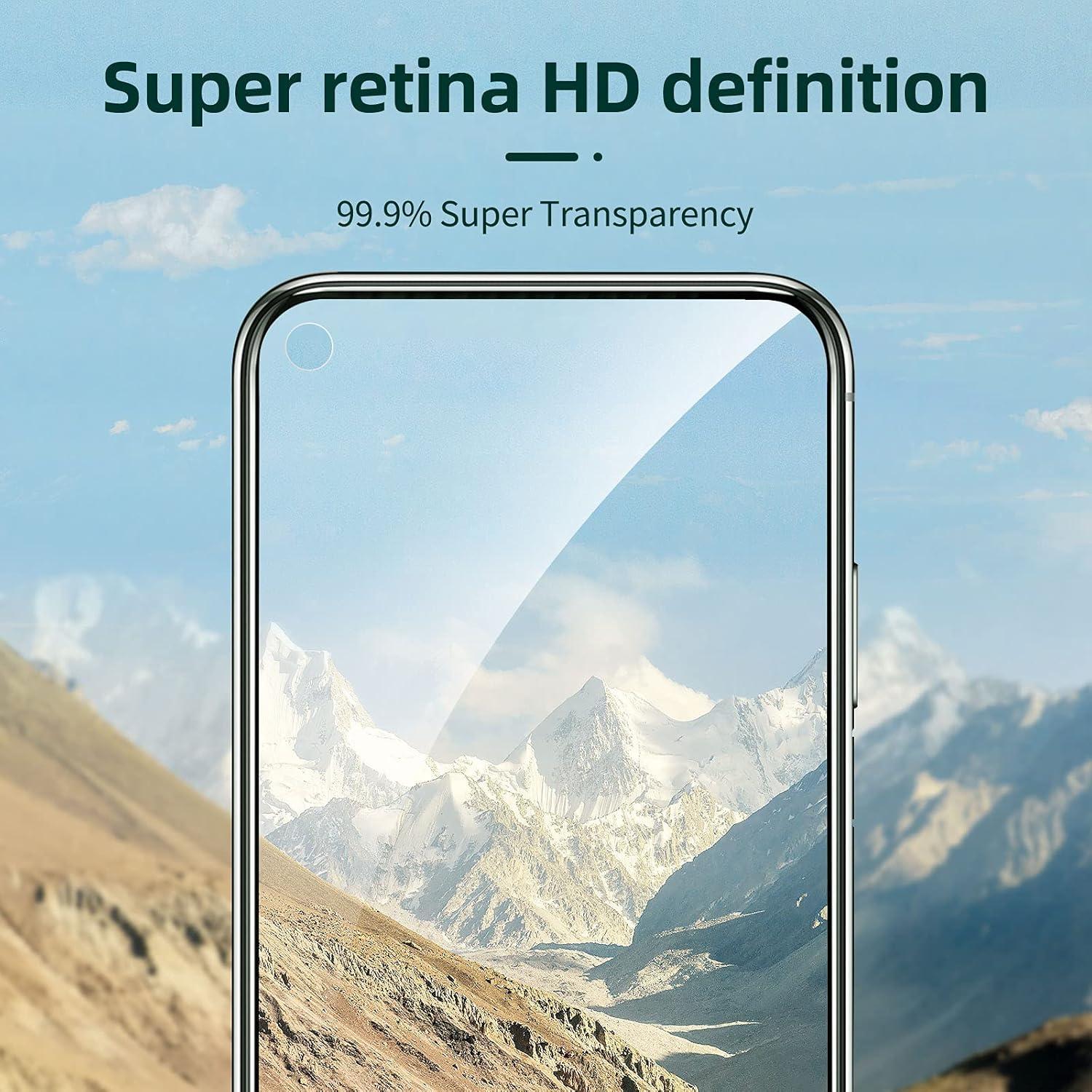 2x Panzerglas Huawei P40 Lite 5G, Displayschutz 9H Härte, 0.33mm