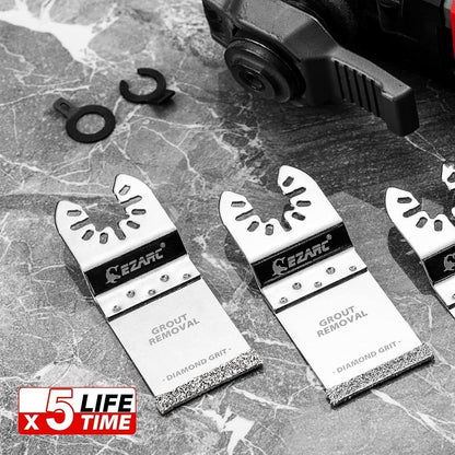 EZARC Diamant Multitool Sägeblätter Mörtel Zubehör