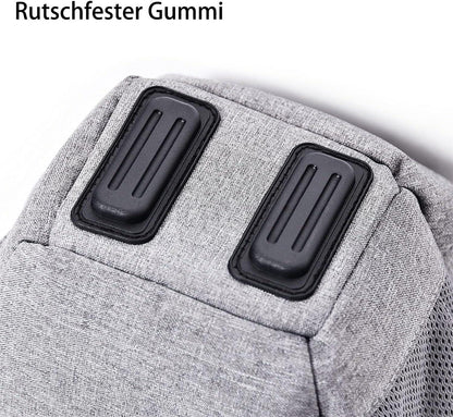 Kameratasche für DSLR/SLR-Kameras mit Regenschutz und Polsterung - Grau