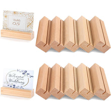 20x Holz Kartenhalter Tischkartenständer für Hochzeit Party