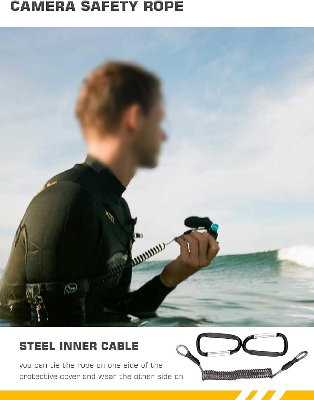 Schwimmender Griff Go Pro Wasserdichter Handler Monopod für Hero 13 12 11 10