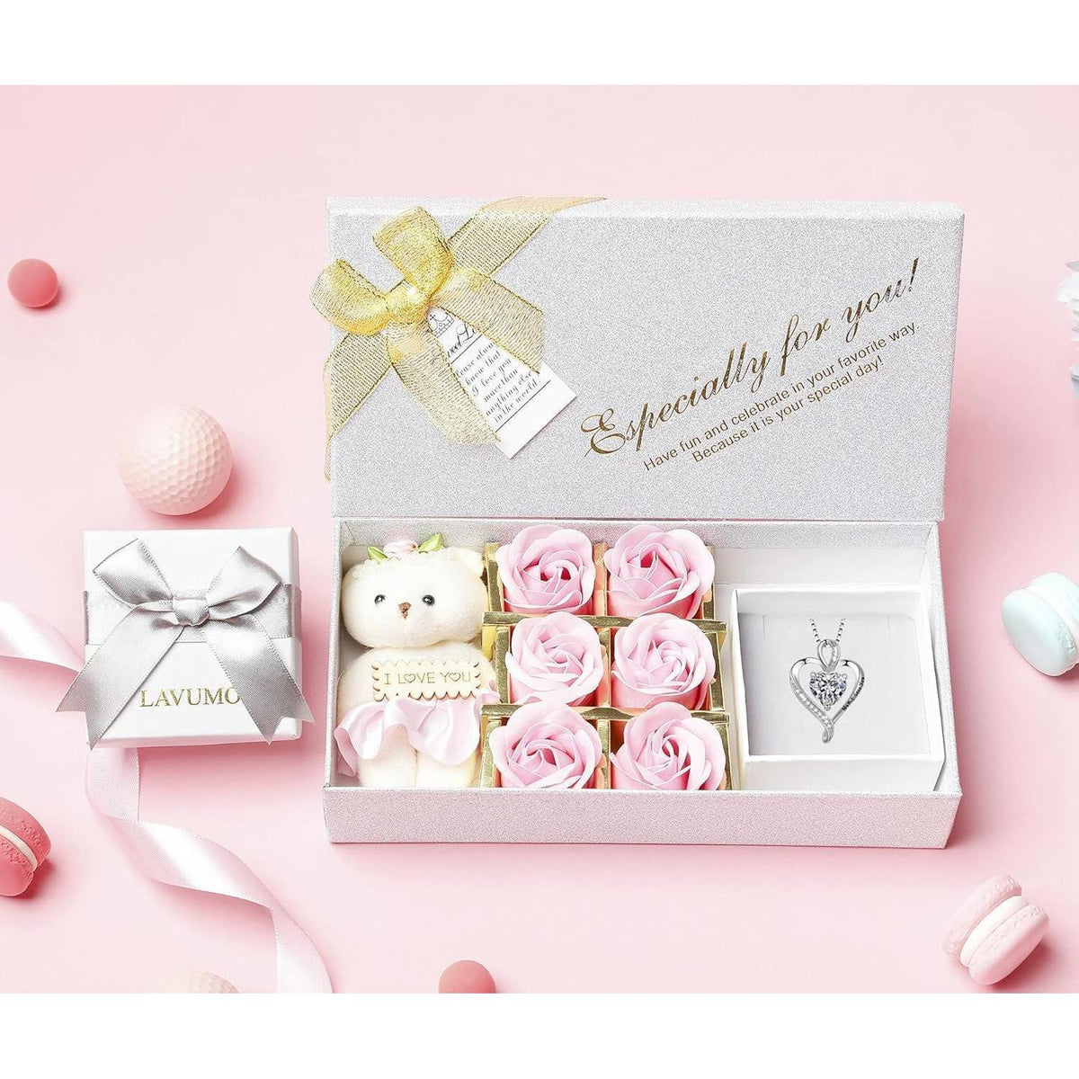Silber Herz Kette Damen "Ich liebe dich" Gravur