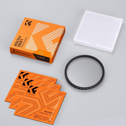 Variabler ND2-400 Filter B-Serie 62mm Schlankes Design