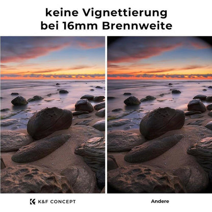 77mm Variabler ND Filter ND2-400 für Bewegungsunschärfe