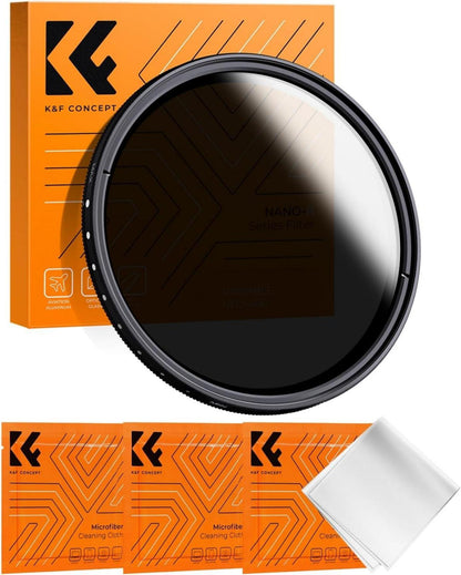 Variabler ND-Filter ND2-400 77mm Slim Design AGC-Glas
