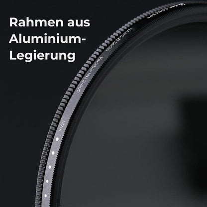 77mm Variabler ND Filter Slim ND2-ND400 (1-9