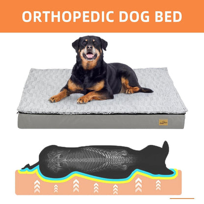 Orthopädisches Hundebett XL – Wasserdicht & Bequem