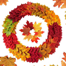 300 Herbstahornblätter künstliche Herbstblätter gemischte