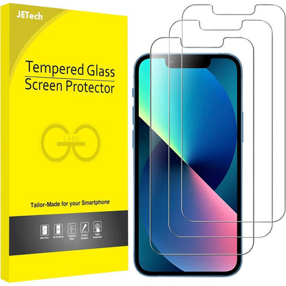 Schutzfolie für iPhone 13 mini 5,4 Zoll, Gehärtetes Glas 3er