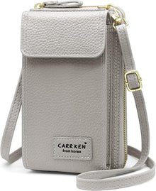 Handytasche Frauen PU Leder Umhängetasche Crossbody Tasche
