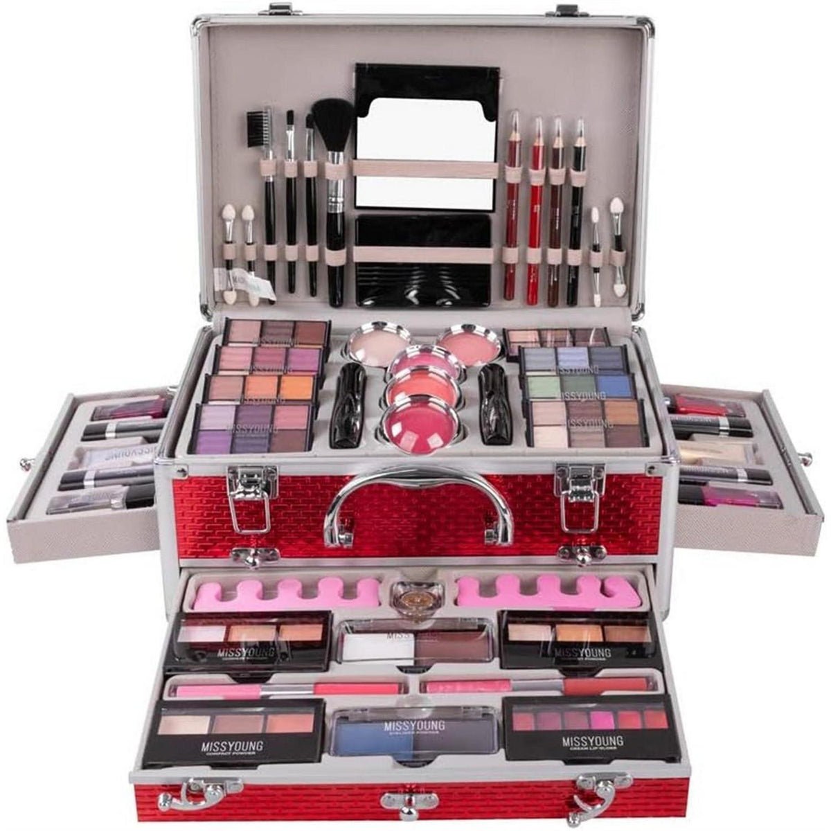 Make-up Geschenkset für Gesicht, Augen & Lippen