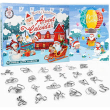 Metall Knobelspiele Adventskalender Weihnachten Geschenk