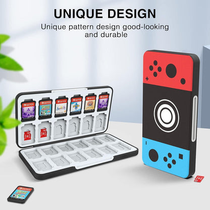 HEIYING Switch Game Card Aufbewahrungsbox - Tragbare