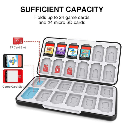 Switch Game Card Aufbewahrungsbox | Tragbare Schutzhülle mit