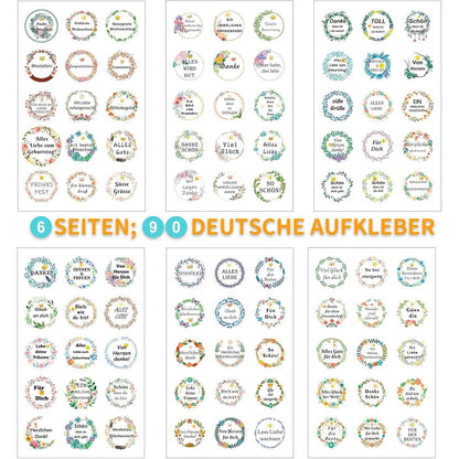 KASZOO Papiertüten Braun 40 Stück Kraftpapier Aufkleber 90