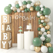 Luftballons Girlande Avocado Grün Set 102 Stück für Hochzeit