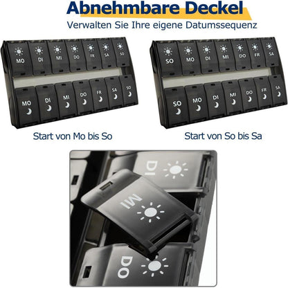 XL Pillen-Organizer 7-Tage mit