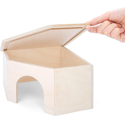 Niteangel Birkenkammer Hamsterversteck Haustierhaus Holz