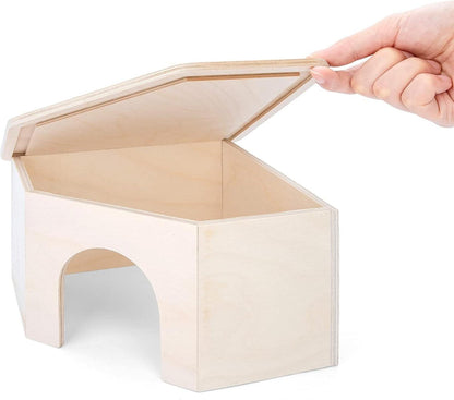Hamsterversteck für kleine Haustiere, Waldhaus, Dekoration