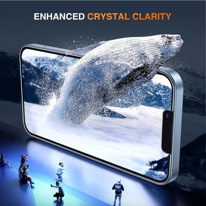 LK 3+3 Stück Hartglas und Kameraschutz für iPhone 13 Pro Max, kratzfest und blasenfrei, Ultra HD 9H Härtegrad