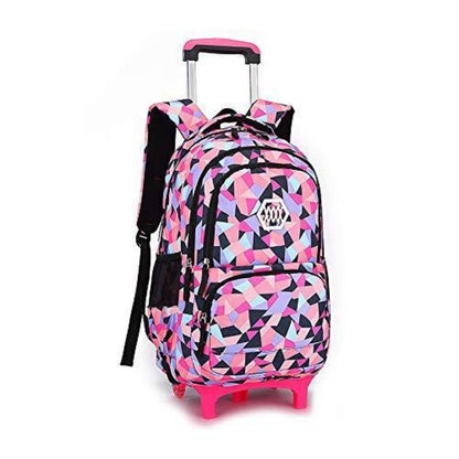Rucksack mit Rollen für Kinder – Schultrolley für Jungen & Mädchen Klasse 3-12