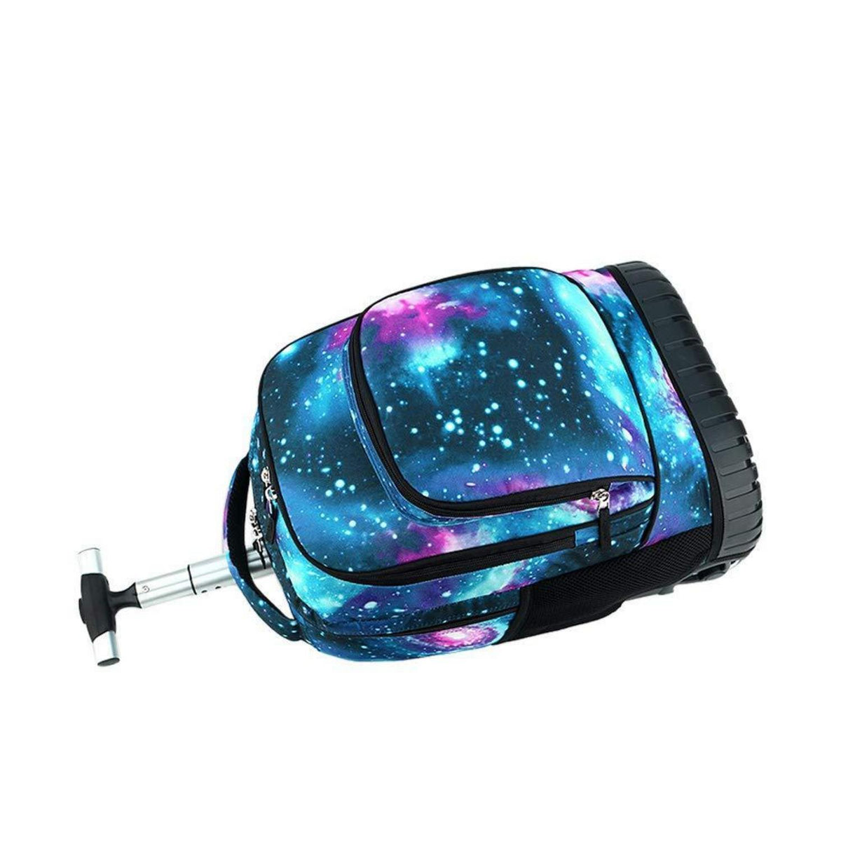 Trolley Rucksack für Schüler – Multifunktionaler Schulrucksack Grün