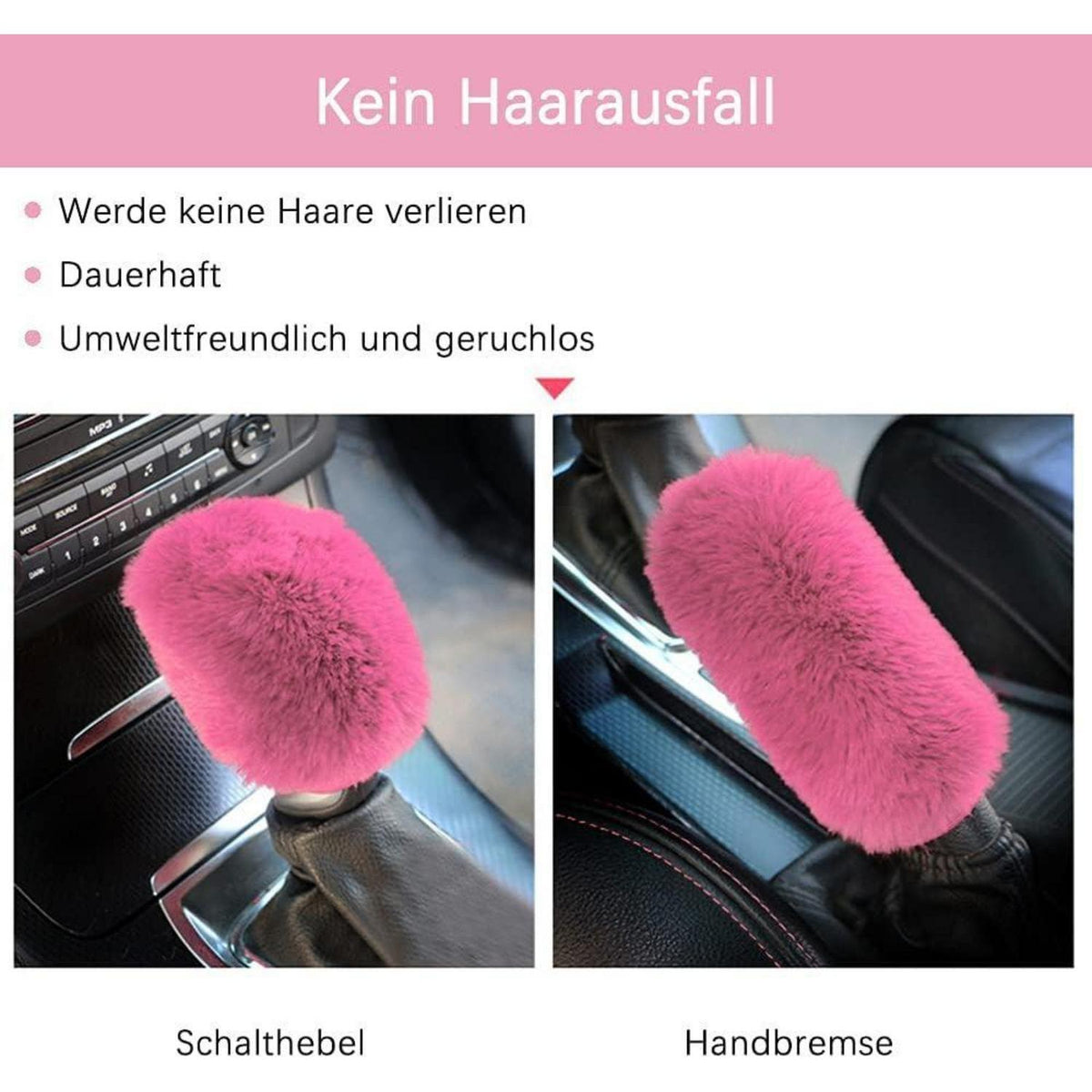 Plüsch Lenkradhülle 3er Set – Winter Komfort für Ihr Auto