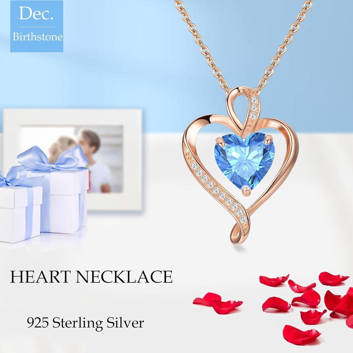 Silber Herz Halskette Damen 925 Sterling Silber Geschenk