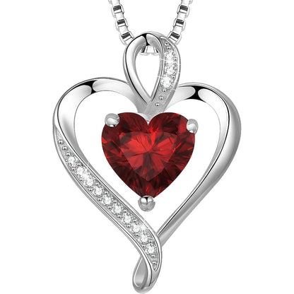 Silber Herz Halskette Damen 925 Sterling Silber Geschenk