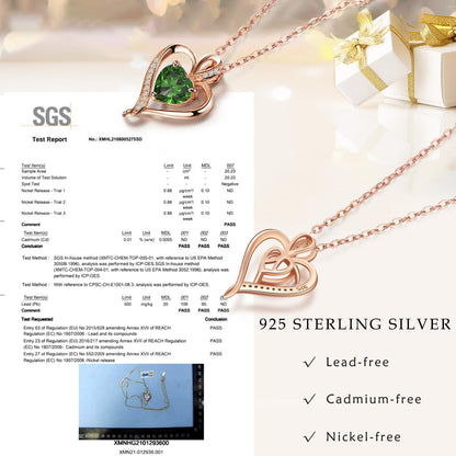 Silber Herz Halskette Damen 925 Sterling Silber Geschenk