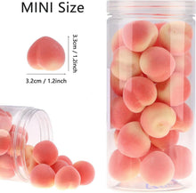 Meiwlong 27 PCS Mini Künstliche Pfirsich Dekoration Party