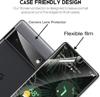 Schutzfolie 4 Stück Kompatibel mit Google Pixel 6 Pro Kamera