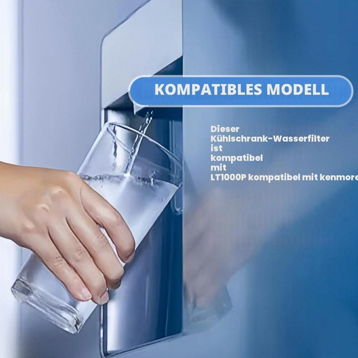 2x Kühlschrank Wasserfilter – Universell & Einfach Austauschen