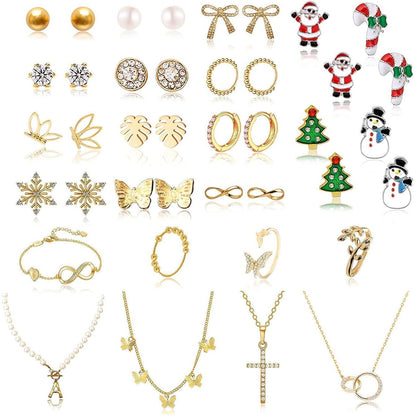 Souarts Schmuck Adventskalender 2023 für Frauen Teenager 24
