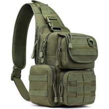 Taktische Militär Brusttasche Molle Umhängetasche Grün