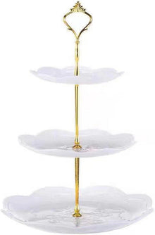Dessertständer 3 Ebenen Cupcake-Ständer Hochzeit Tischdekoration